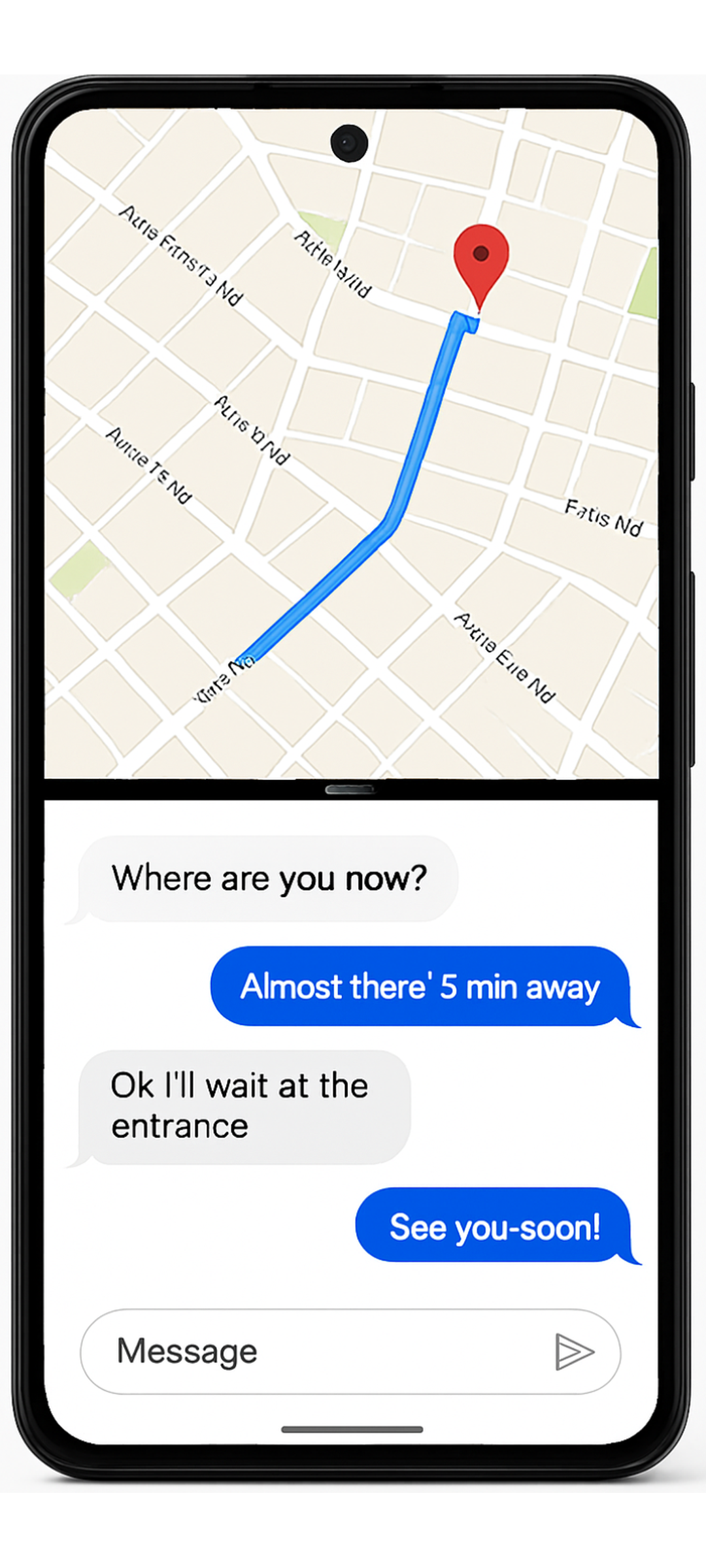 화면 분할로 실행되는 두 앱